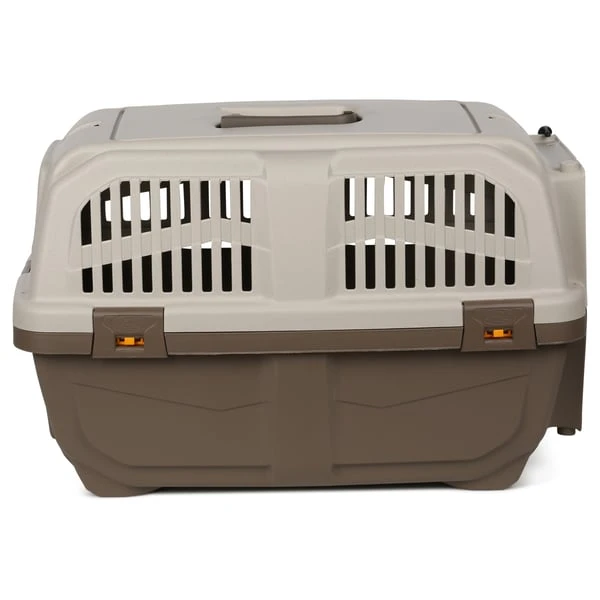 Trixie Friends On Tour Transportbox Skudo Grau/creme 4 Trixie Friends On Tour Transportbox Skudo Grau/creme – Bild 2