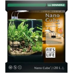 Dennerle NanoCube Complete Plus SOIL Set -Heimtierbedarf Angebote Dennerle NanoCube Complete Plus SOIL Power LED 5 0 20l 1605cb309f1994