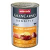 Animonda GranCarno Sensitiv Pute Und Kartoffel 2 Animonda GranCarno Sensitiv Pute Und Kartoffel -Heimtierbedarf Angebote animonda grancarno adult sensitiv reine pute kartoffeln 400g