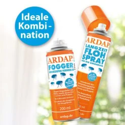 ARDAP Langzeit Ungezieferbekämpfungs-Set -Heimtierbedarf Angebote ardap langzeit flohspray fur die umgebung 400ml 5O50B3RpZJEIPf