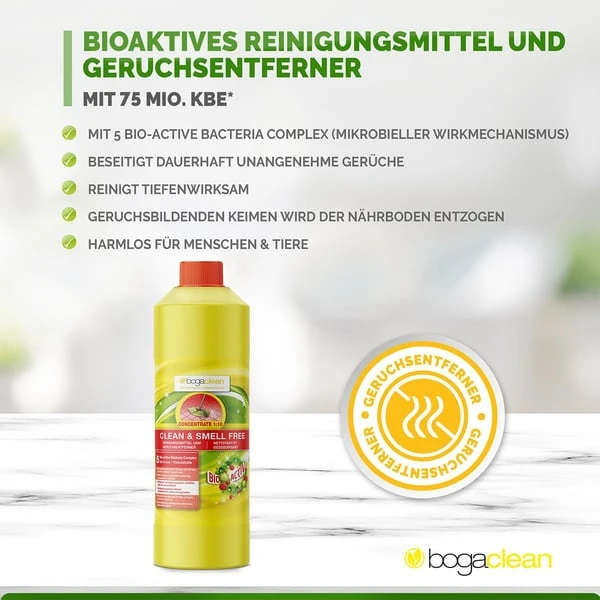 Bogaclean Clean & Smell Free Concentrate 1000 Ml 6 Bogaclean Clean & Smell Free Concentrate 1000 Ml – Bild 4