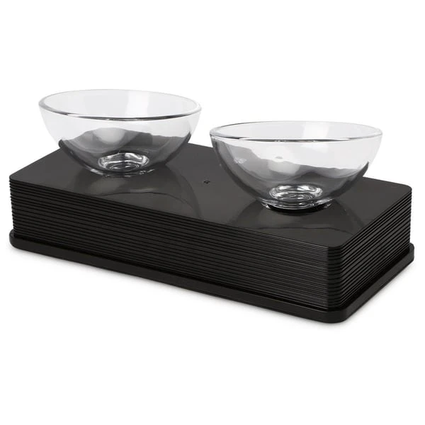 Catit Doppelnapf Glass Diner 4 Catit Doppelnapf Glass Diner – Bild 2