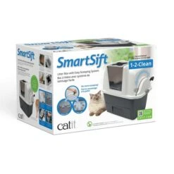 Catit SmartSift Katzentoilette 7 Catit SmartSift Katzentoilette -Heimtierbedarf Angebote catit smartsift katzentoilette grau 2