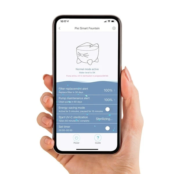 Catit Pixi Smart Trinkbrunnen 5 Catit Pixi Smart Trinkbrunnen – Bild 3