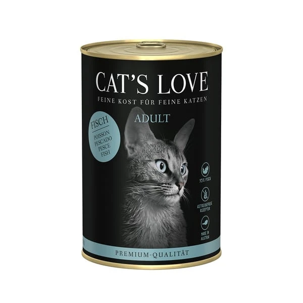 Cat´s Love Fisch Pur 3 Cat´s Love Fisch Pur