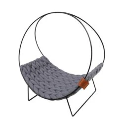 D&D Home Design Kuschelbett Quincy Grau 46x34x51cm -Heimtierbedarf Angebote d d home design kuschelbett quincy grau web 2