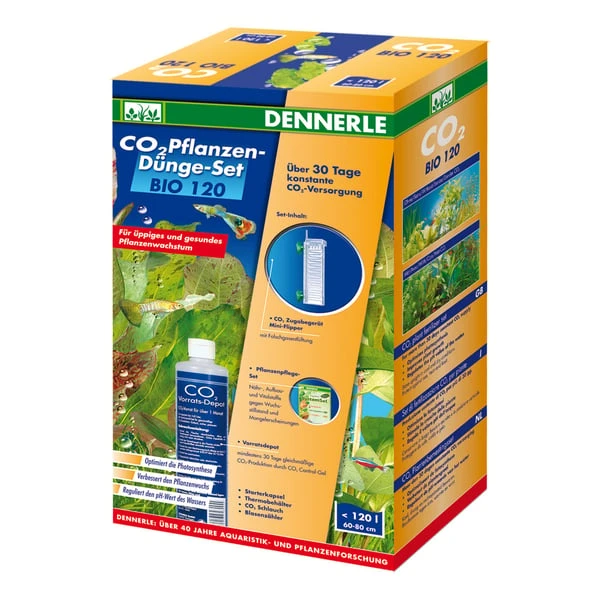 Dennerle CO2 Pflanzen-Dünge-Set BIO 120 3 Dennerle CO2 Pflanzen-Dünge-Set BIO 120
