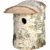 Dobar Naturbelassener Nistkasten Aus Birkenholz -Heimtierbedarf Angebote dobar wildlife nistkasten birke