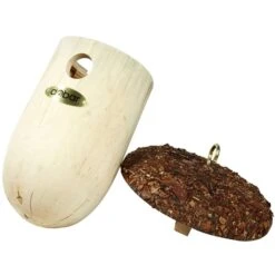 Dobar Nistkasten Eichel Mit Rindendach Aus Kiefer -Heimtierbedarf Angebote dobar wildlife nistkasten eichel