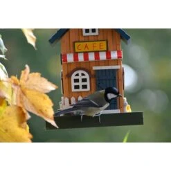Dobar Deko-Vogelhaus "Café" -Heimtierbedarf Angebote dobas wildlife deko vogelhaus cafe web 6
