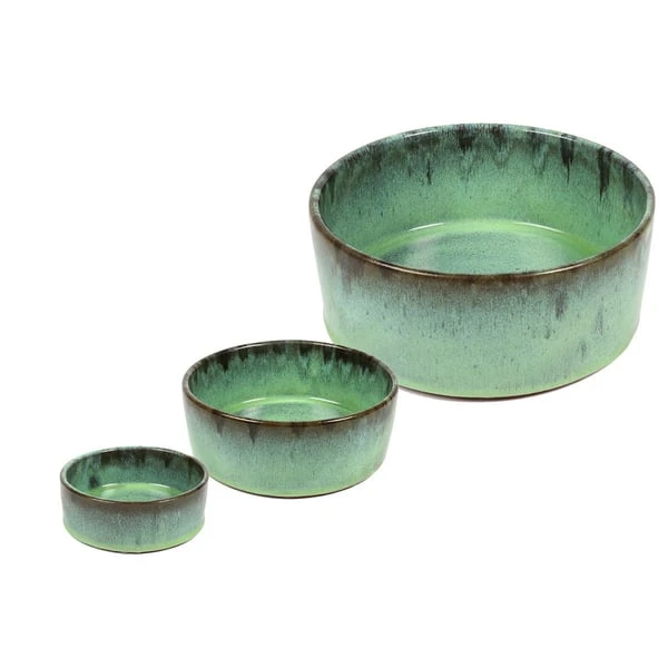 D&D Home Keramiknapf Jasper Grün 3 D&D Home Keramiknapf Jasper Grün