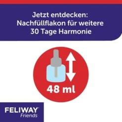 Feliway Friends 30-Tage Nachfüllflakon 48ml -Heimtierbedarf Angebote feliway friends 30 tage nachfullflakon 48ml 3weFbdmo0PRrQs