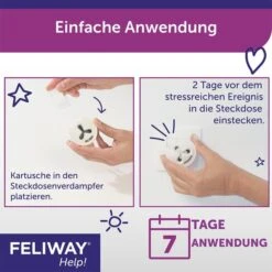 FELIWAY Help! Start-Set, Verdampfer + 1 Kartusche Für 7 Tage -Heimtierbedarf Angebote feliway help start set verdampfer plus 1 kartusche fur 7 tage 5