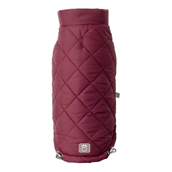 GF Pet Reversible Trail Jacke Burgund 4 GF Pet Reversible Trail Jacke Burgund – Bild 2