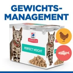 Hill's Science Plan Perfect Weight Multipack 12x85g -Heimtierbedarf Angebote hills science plan perfect weight multipack web 1