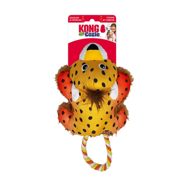 KONG Cozie Tuggz Cheetah 3 KONG Cozie Tuggz Cheetah