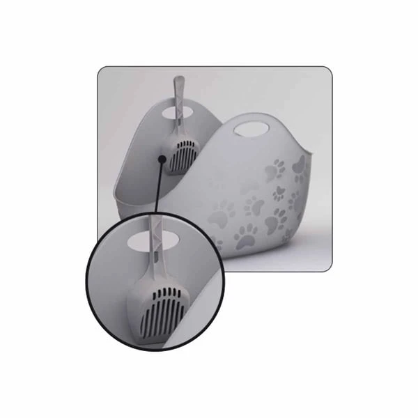 LitterLocker® Katzentoilette LitterBox Weiß 9 LitterLocker® Katzentoilette LitterBox Weiß – Bild 7