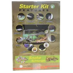 Lucky Reptile Terrarium Starter Kit 80 Cm "Schlange" -Heimtierbedarf Angebote lucky reptile terrarium starter kit 80 cm schlange schwarz 2