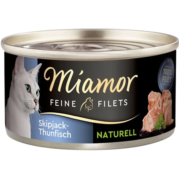 Miamor Feine Filets Naturelle Skipjack Und Thunfisch 80g Dose 3 Miamor Feine Filets Naturelle Skipjack Und Thunfisch 80g Dose