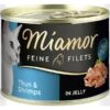 Miamor Katzen-Nassfutter Feine Filets In Jelly Thunfisch Und Shrimps -Heimtierbedarf Angebote miamor feine filets thunfisch und shrimps 185g