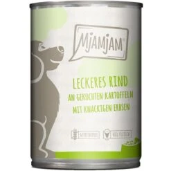 MjAMjAM Leckeres Rind An Gekochten Kartoffeln Mit Knackigen Erbsen