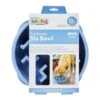 Outward Hound Fun Feeder Slo Bowl Anti Schling Notch Blue