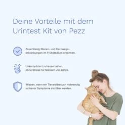 Pezz Urintest Kit Für Katzen -Heimtierbedarf Angebote pezz urintest katze 3