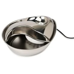 Pioneer Pet Edelstahl Trinkbrunnen Rain Drop Style 2,8 L -Heimtierbedarf Angebote pioneer pet edelstahl trinkbrunnen rain drop style 2 8 l 5