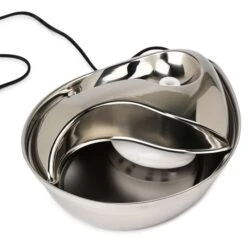 Pioneer Pet Edelstahl Trinkbrunnen Rain Drop Style 2,8 L -Heimtierbedarf Angebote pioneer pet edelstahl trinkbrunnen rain drop style 2 8 l 6