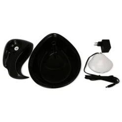 Pioneer Pet Keramik Trinkbrunnen Rain Drop Style 1,8 L Schwarz -Heimtierbedarf Angebote pioneer pet keramik trinkbrunnen rain drop style 1 8 l schwarz 1