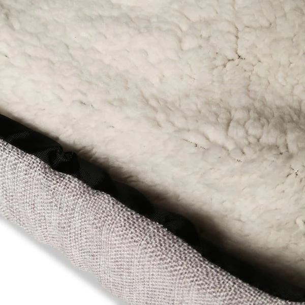 Trixie Kuschelhöhle Silas 40×45×40cm Grau/creme 5 Trixie Kuschelhöhle Silas 40×45×40cm Grau/creme – Bild 3