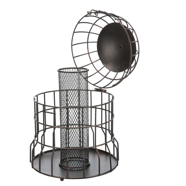 Trixie Erdnuss-Futterspender Mit Schutzgitter 820 Ml/ø 20 Cm 4 Trixie Erdnuss-Futterspender Mit Schutzgitter 820 Ml/ø 20 Cm – Bild 2