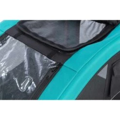 Trixie Fahrradanhänger Türkis 20 Trixie Fahrradanhänger Türkis -Heimtierbedarf Angebote trixie fahrradanhaenger tuerkis schwarz web 4