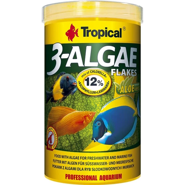 Tropical 3-Algae Flakes 1L 3 Tropical 3-Algae Flakes 1L
