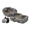 Velda Stone Waterfall Set -Heimtierbedarf Angebote velda wasserfall element cascade 50cm polystone set web 1