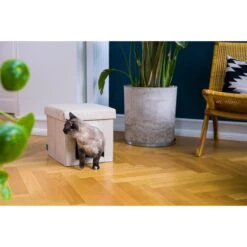 ZooRoyal Faltbare Kuschelhöhle Louisa -Heimtierbedarf Angebote zooroyal kuschelhohle louisa beige 7