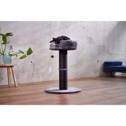 ZooRoyal Kratzbaum Maria 83 Cm Anthrazit -Heimtierbedarf Angebote zooroyal kratzbaum maria 83cm anthrazit web 1